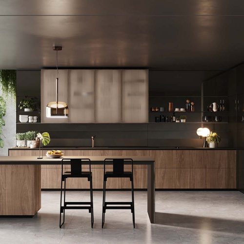 1.Valcucine Forma Mentis kitchen_frontal